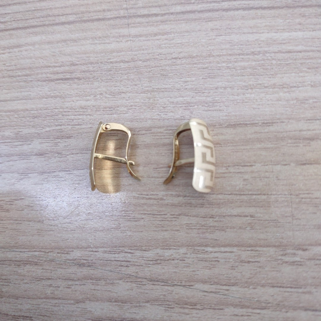 ARETES PAR ORO 14 K 1,90 GRMS (SEMINUEVO)