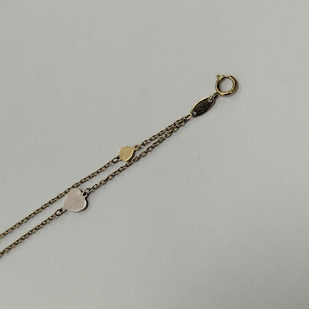 PULSERA ORO, ORO COMBINADO 14 K 2.6 GRMS (SEMINUEVO)