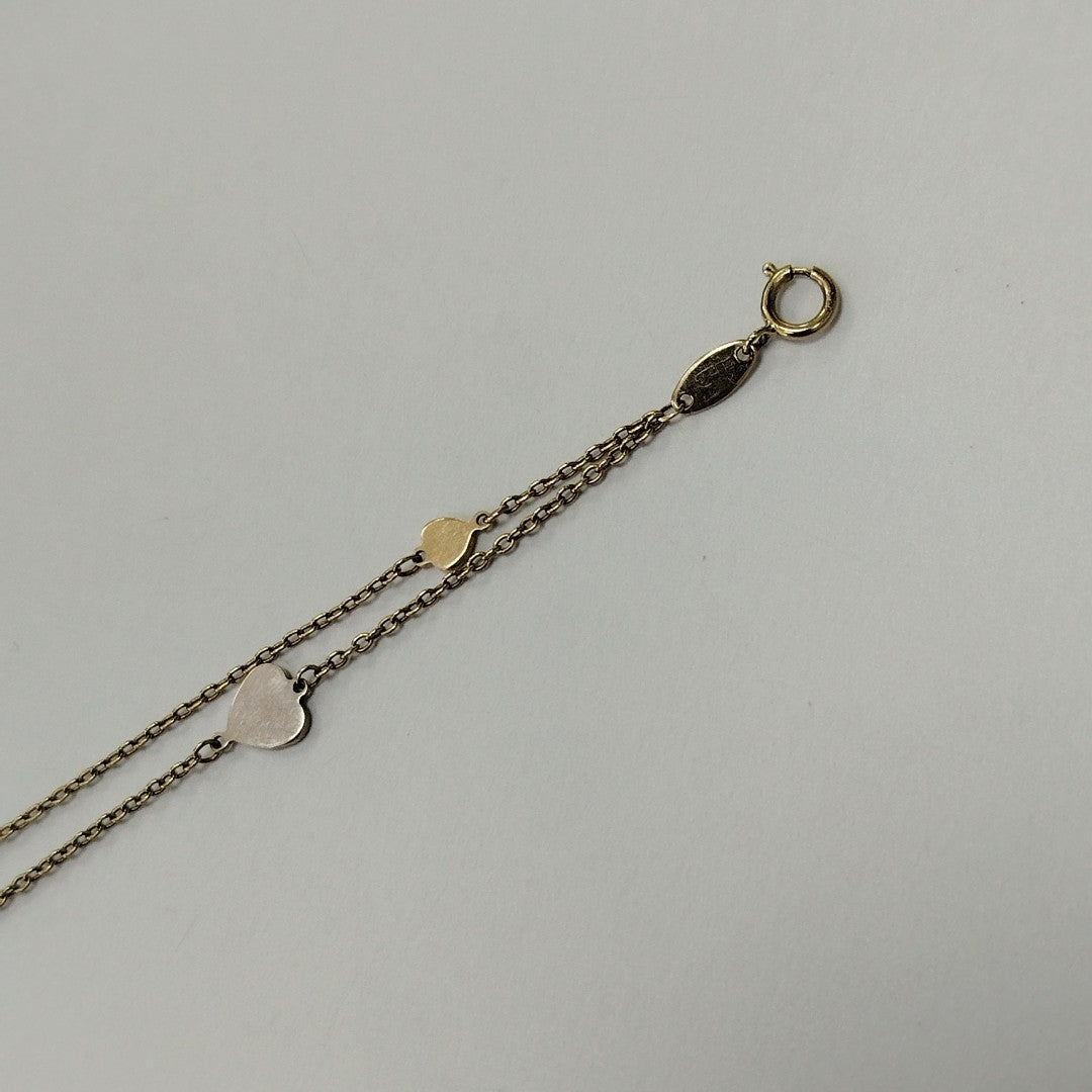 PULSERA ORO, ORO COMBINADO 14 K 2.6 GRMS (SEMINUEVO)