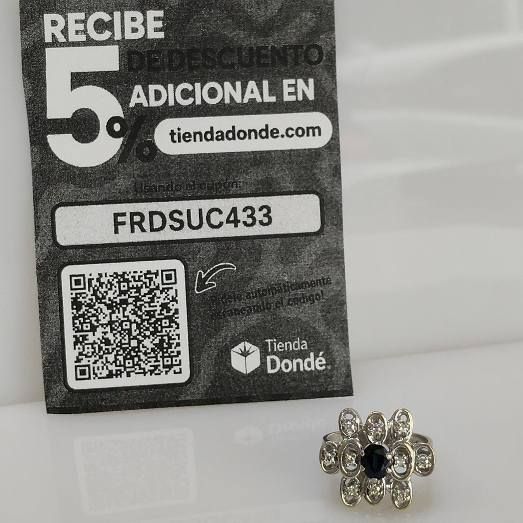 ANILLITO ORO BLANCO 18 K 6,90 GRMS (SEMINUEVO)