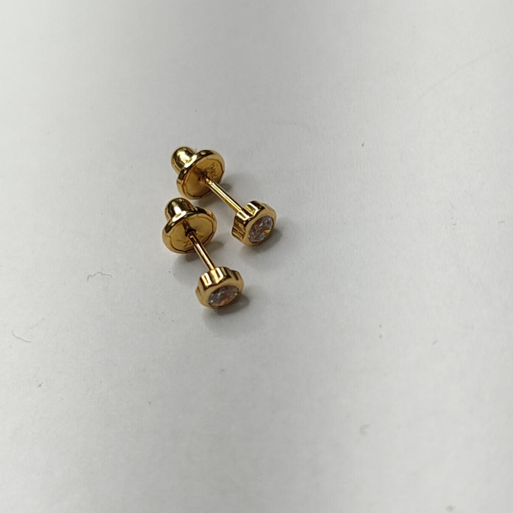 BROQUELES PAR ORO 14 K 0.4 GRMS (SEMINUEVO)