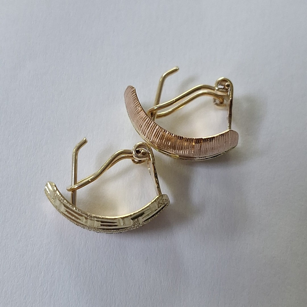 ARETES PAR ORO 10 K 2,50 GRMS (SEMINUEVO)