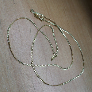 CADENAS BARBADA AMARILLA ORO 14K 2.1 (NUEVO)