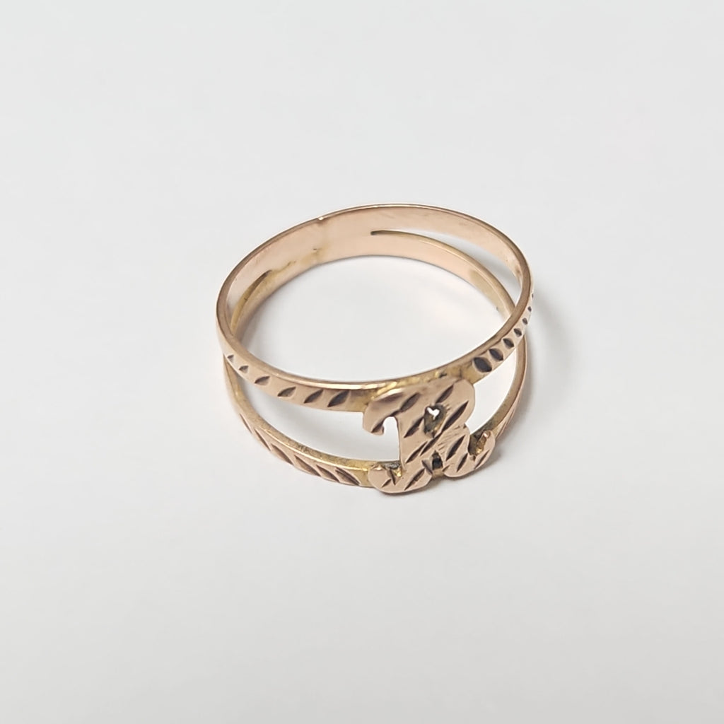ANILLO ORO 8 K 1,80 GRMS (SEMINUEVO)