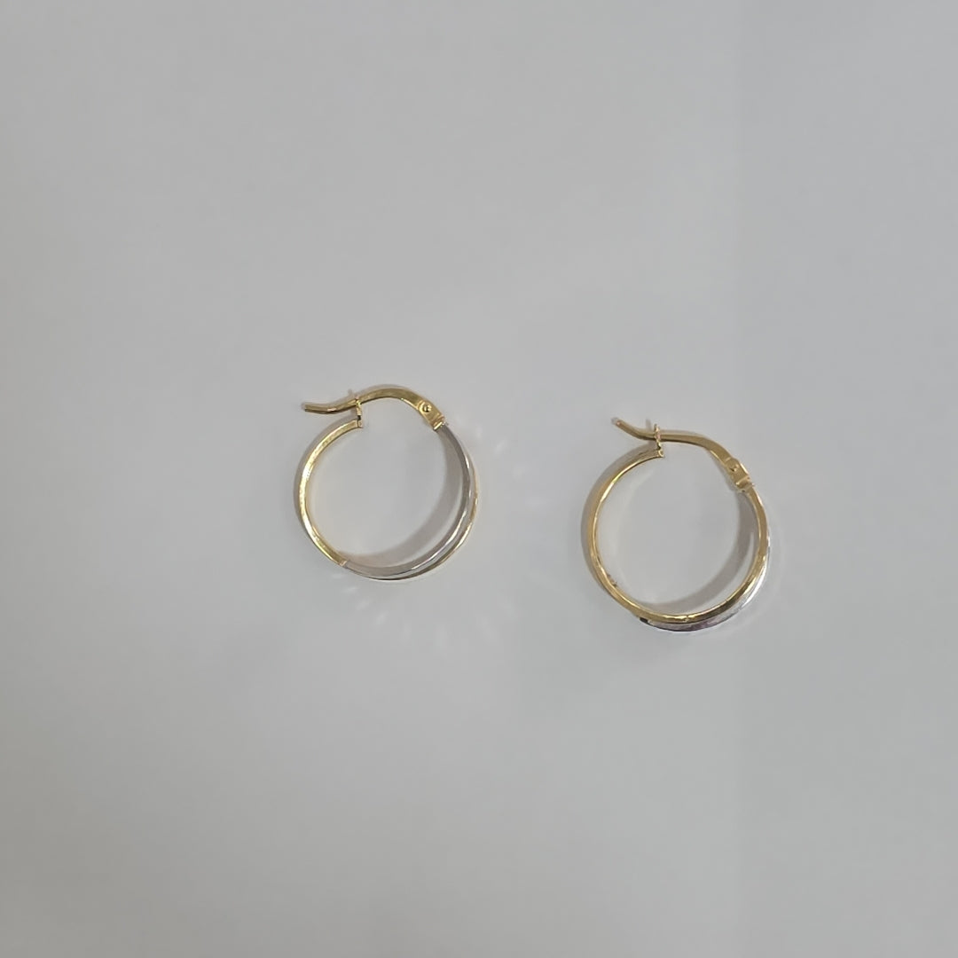 ARRACADAS PAR ORO 14 K 1,30 GRMS (SEMINUEVO)