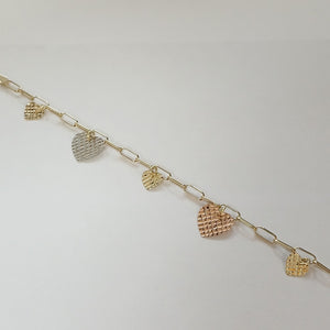PULSERAS DAMA ORO 14K 4.3 (NUEVO)