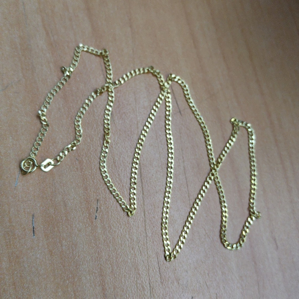 CADENAS BARBADA AMARILLA ORO 14K 1.9 (NUEVO)
