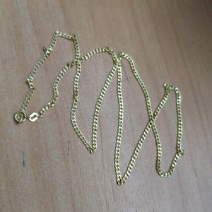 CADENAS BARBADA AMARILLA ORO 14K 1.9 (NUEVO)