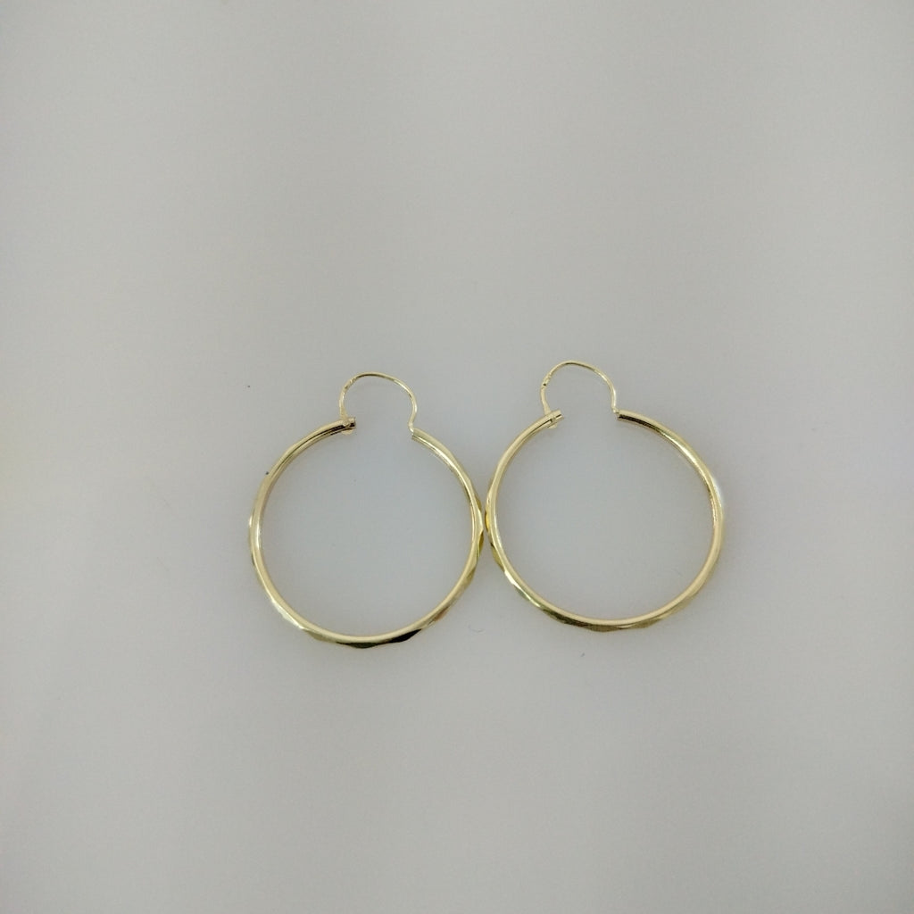 ARRACADAS PAR ORO 14 K 1.1 GRMS (SEMINUEVO)
