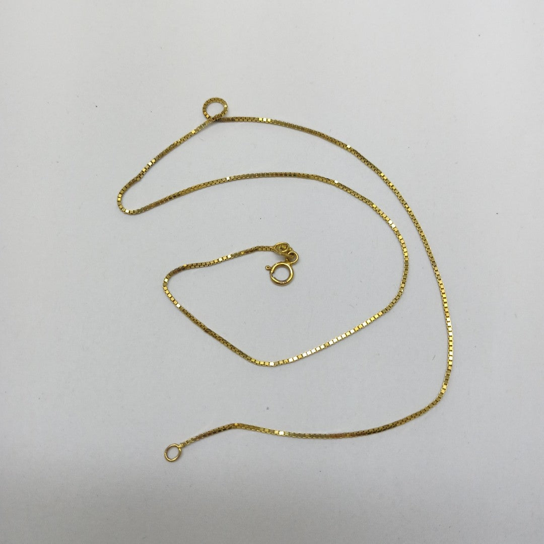 CADENA ORO 14 K 2.5 GRMS (SEMINUEVO)