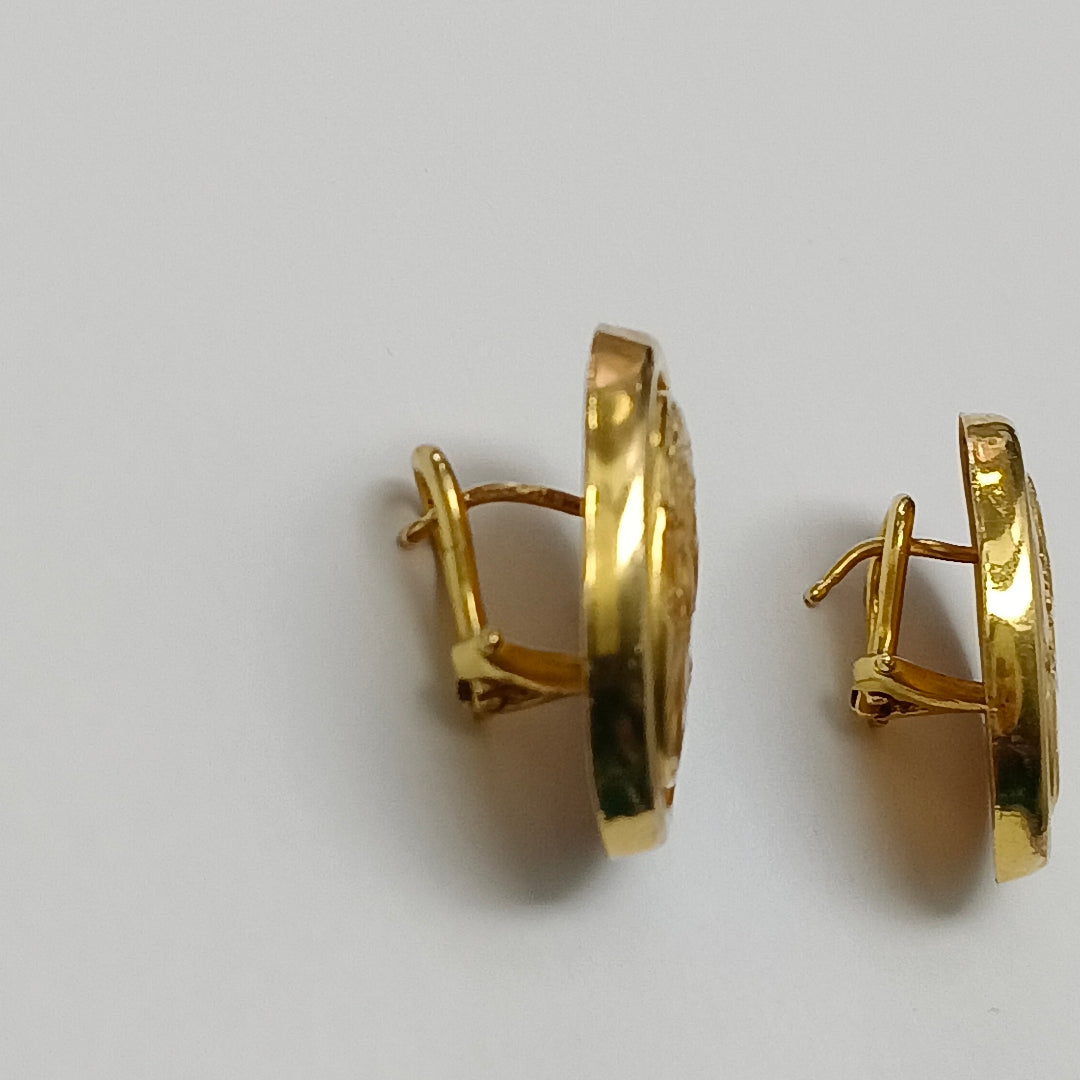 ARETES PAR ORO 10 K 6.2 GRMS (SEMINUEVO)