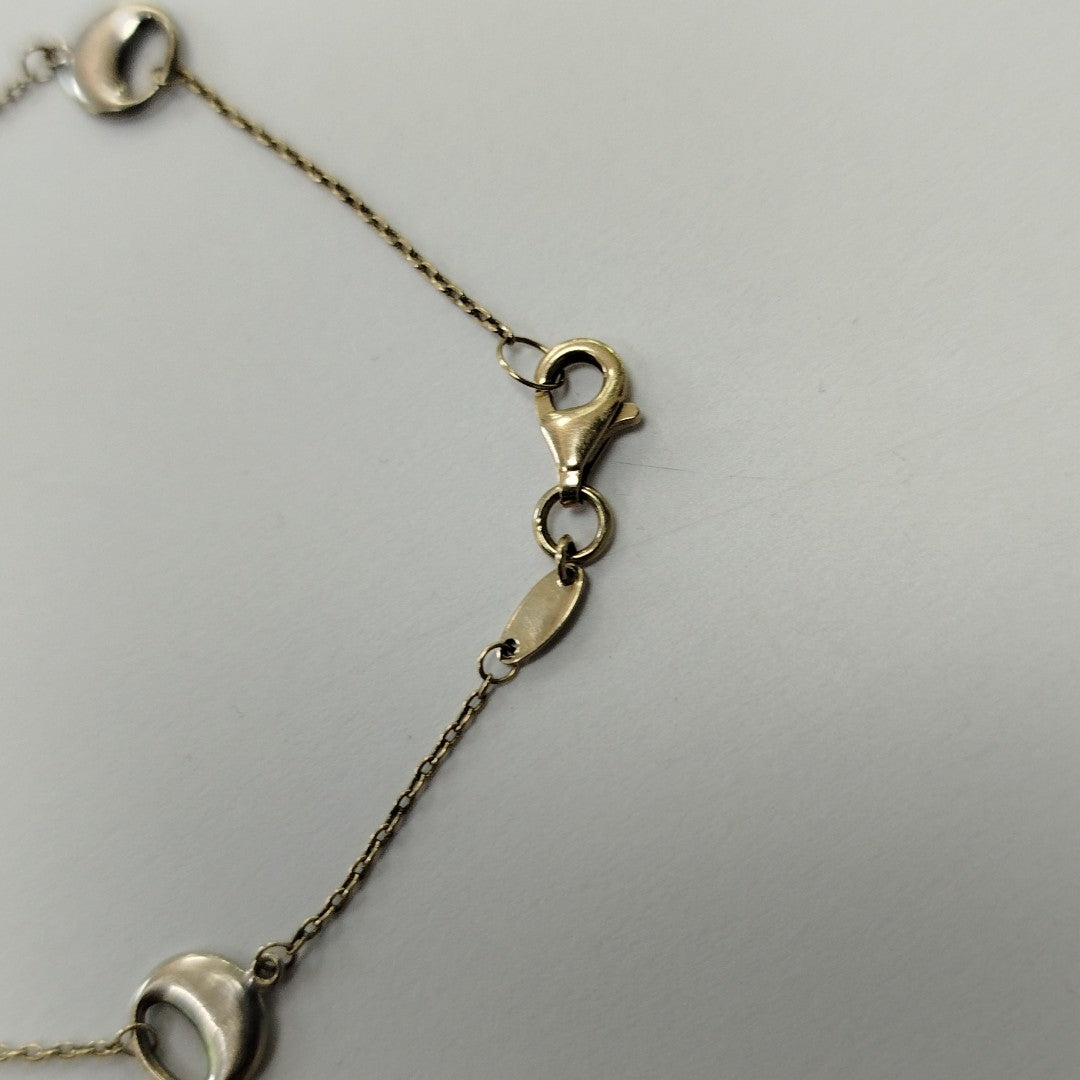 PULSERA ORO, ORO COMBINADO 14 K 1.6 GRMS (SEMINUEVO)