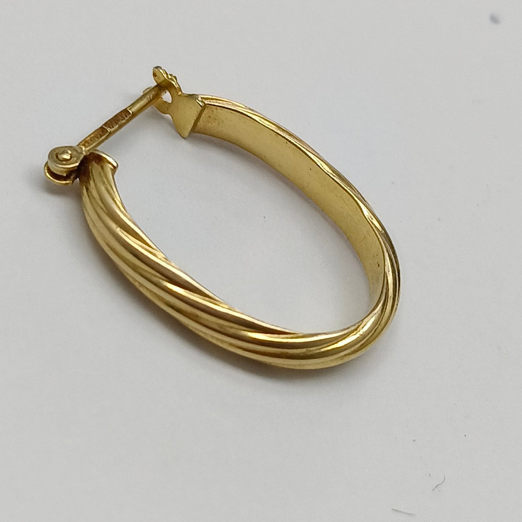 ARETES PAR ORO 14 K 1.3 GRMS (SEMINUEVO)