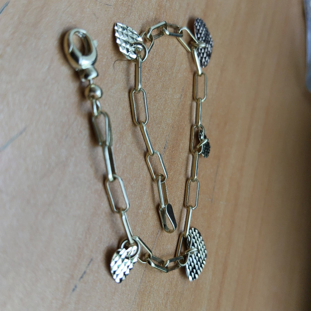 PULSERAS DAMA ORO 14K 4.3 (NUEVO)
