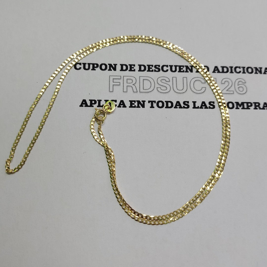 CADENAS BARBADA AMARILLA ORO 14K 2 (NUEVO)