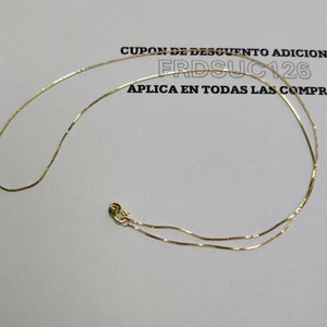 CADENAS ESPECIAL ORO 14K 1.1 (NUEVO)