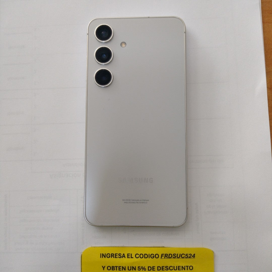 CELULAR SAMSUNG GALAXY S24 SM-S921B (2024) 256 GB 8 GB RAM (SEMINUEVO)