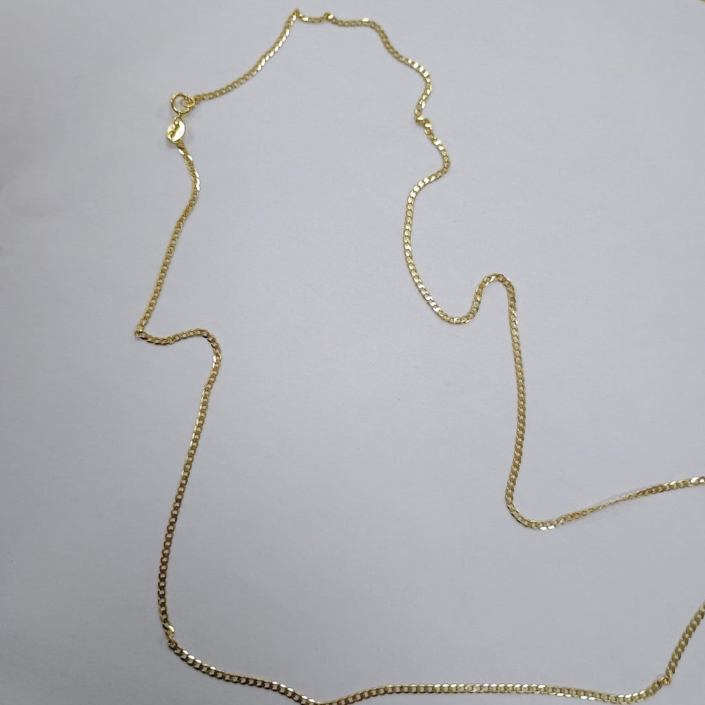 CADENAS BARBADA AMARILLA ORO 14K 2 (NUEVO)