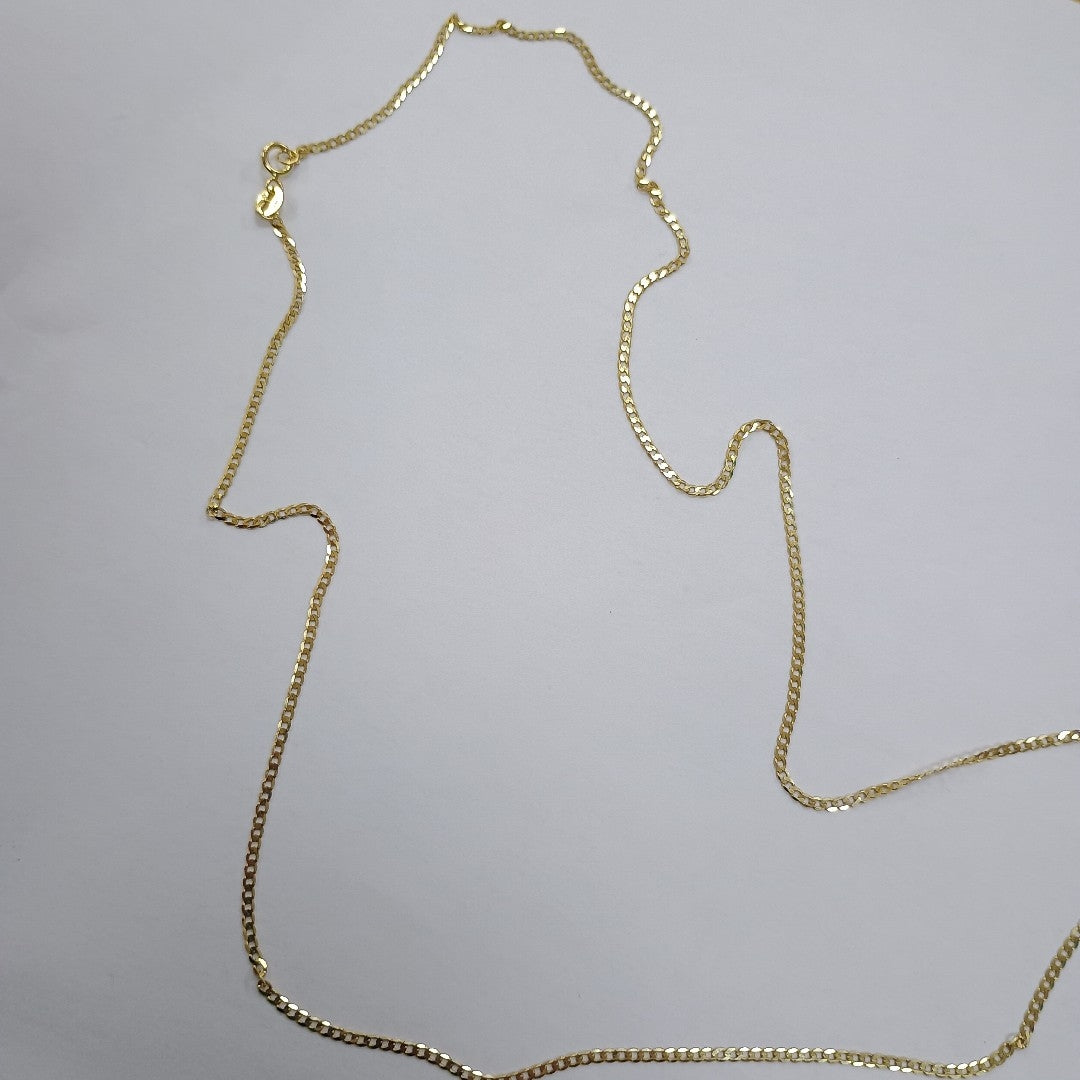 CADENAS BARBADA AMARILLA ORO 14K 2 (NUEVO)