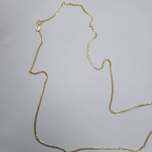 CADENAS BARBADA AMARILLA ORO 14K 2 (NUEVO)
