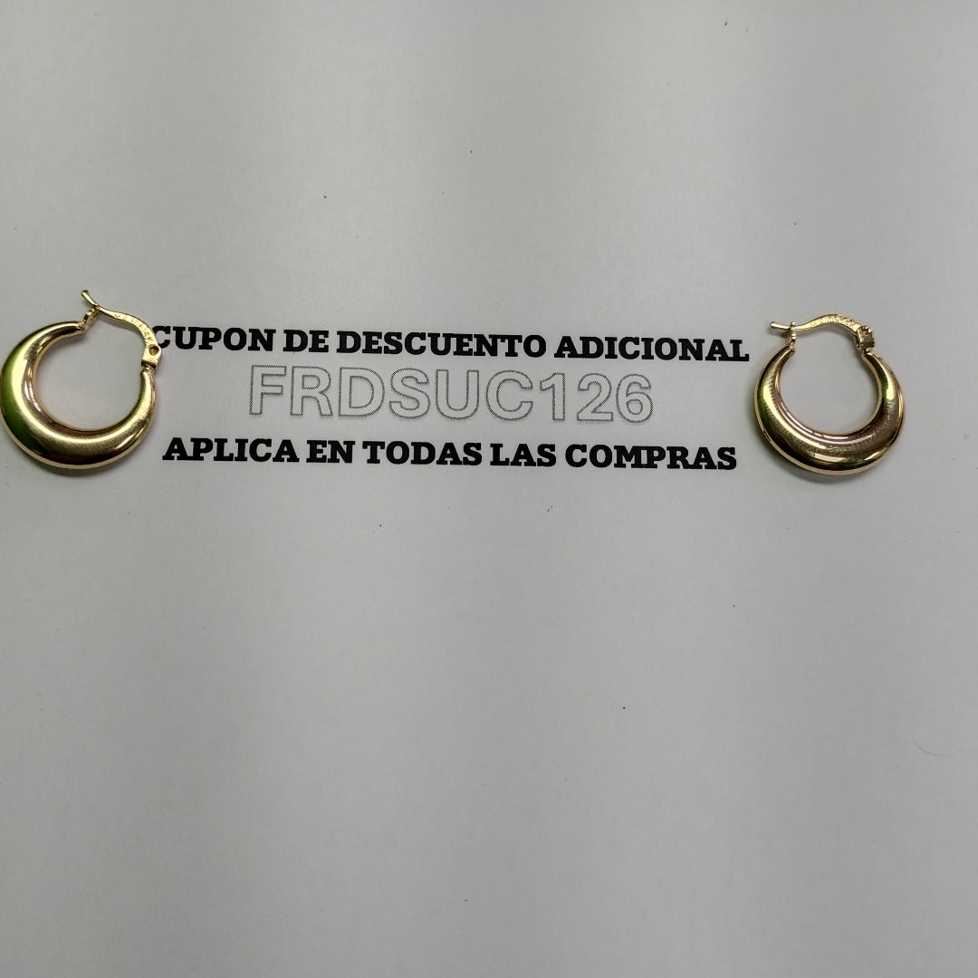 ARRACADAS ORO 14K 2.3 (NUEVO)