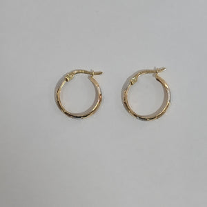ARRACADAS PAR ORO 14 K 1,40 GRMS (SEMINUEVO)