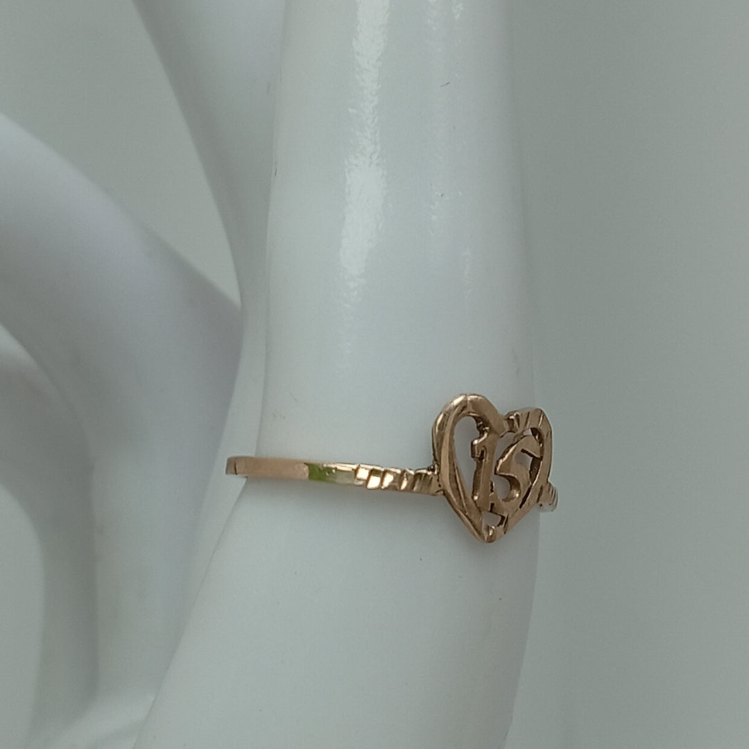 ANILLO ORO 8 K 0,90 GRMS (SEMINUEVO)