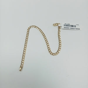 PULSERAS DAMA BARBADA AMARILLA ORO 14K 2.4 (NUEVO)