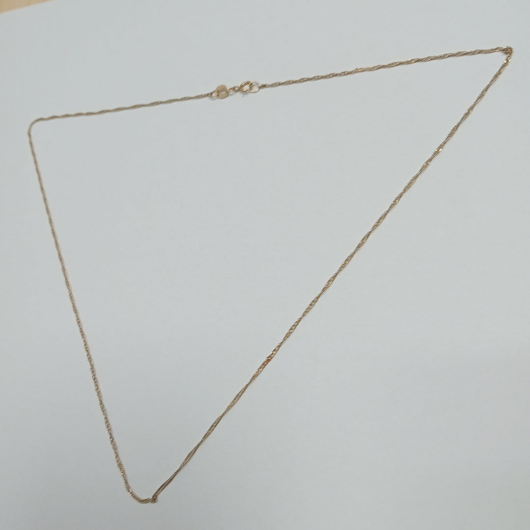 GARGANTILLA ORO 10 K 1,20 GRMS (SEMINUEVO)