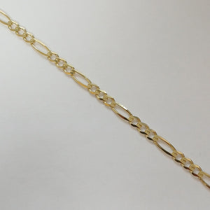 PULSERAS CABALLERO CARTIER 3 1 AMARILLA ORO 14K 7.3 (NUEVO)