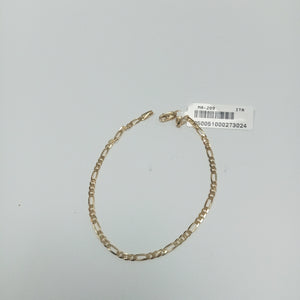 PULSERAS DAMA CARTIER 3 1 AMARILLA ORO 14K 1.9 (NUEVO)