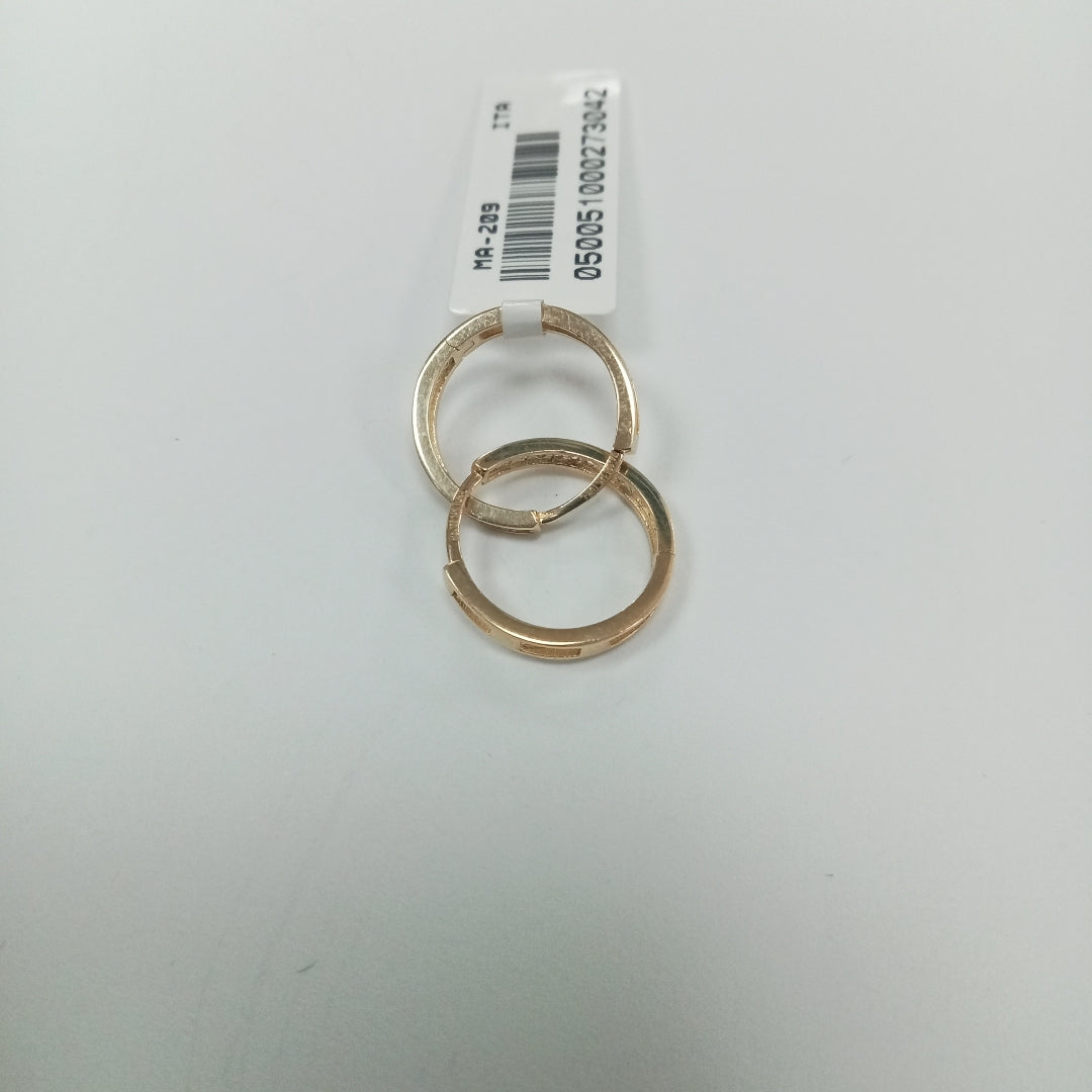 HUGGIES ORO 14K 1.4 (NUEVO)