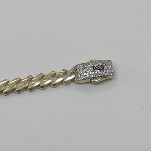 PULSERA MONACO ORO 10K 6.9 (NUEVO)