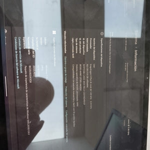 TABLETA MICROSOFT SURFACE PRO 12 2109 (2025) 256 GB 16 GB RAM (SEMINUEVO)