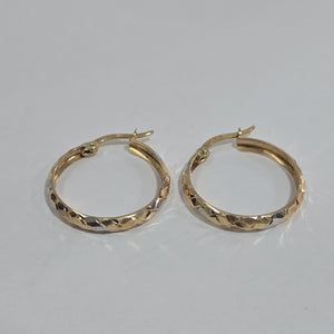 ARRACADAS PAR ORO 14 K 1,40 GRMS (SEMINUEVO)