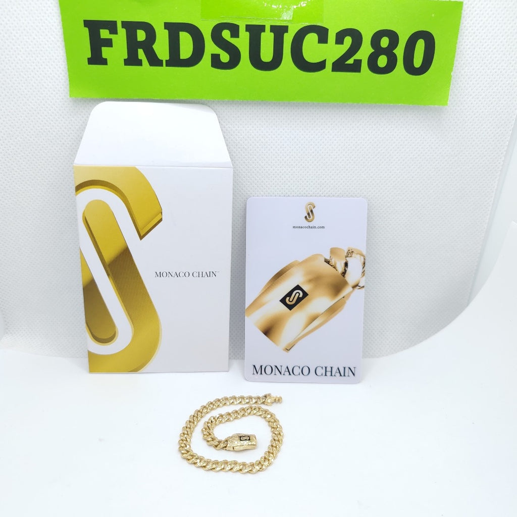 PULSERA MONACO ORO 14K 5.3 (NUEVO)