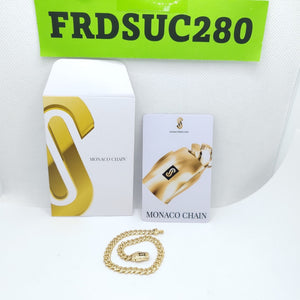 PULSERA MONACO ORO 14K 5.3 (NUEVO)