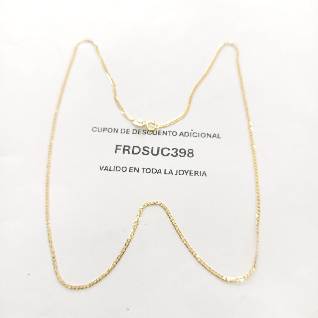 CADENAS BARBADA AMARILLA ORO 14K 2 (NUEVO)