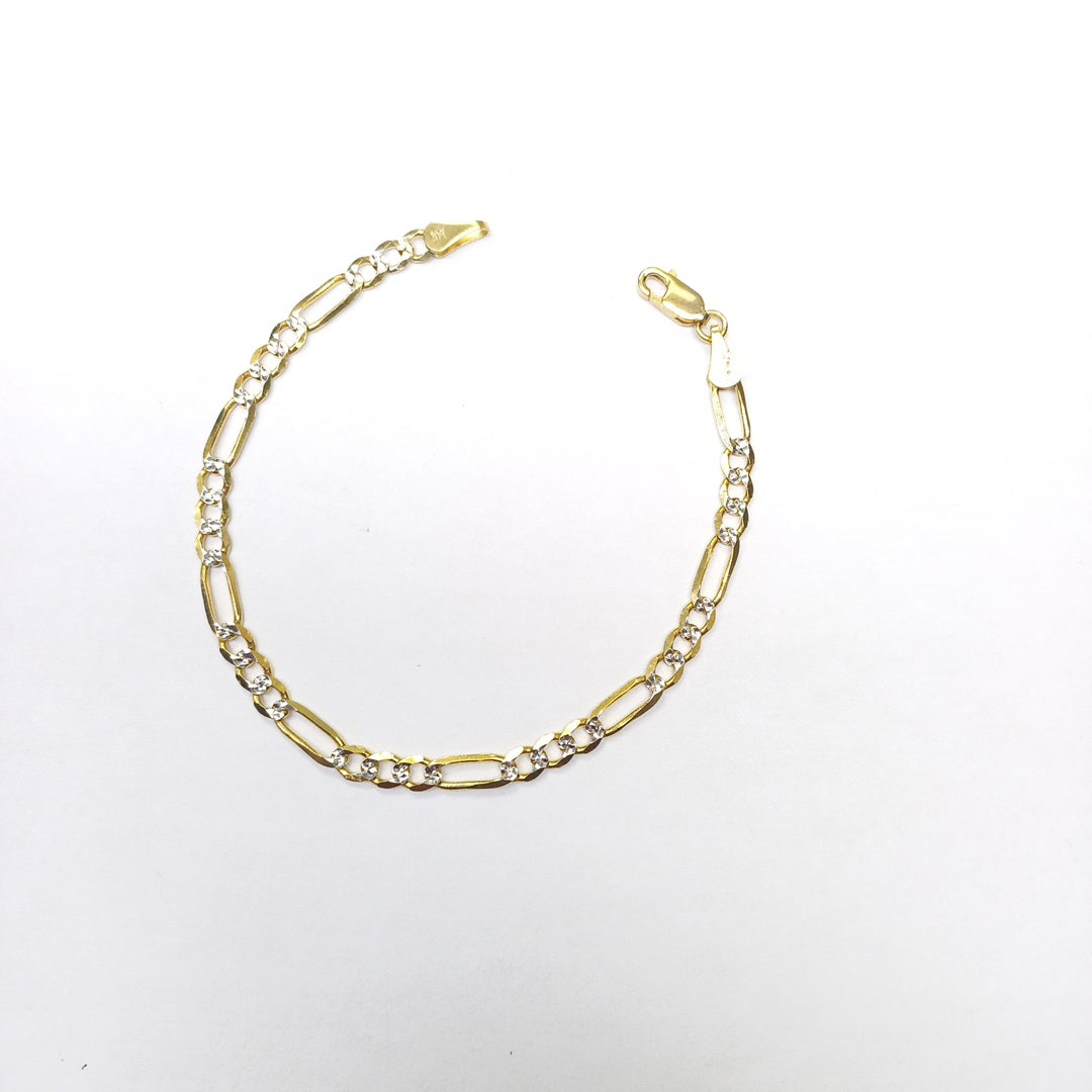 PULSERA 3X1 14K 18 CM 4 GR (NUEVO)