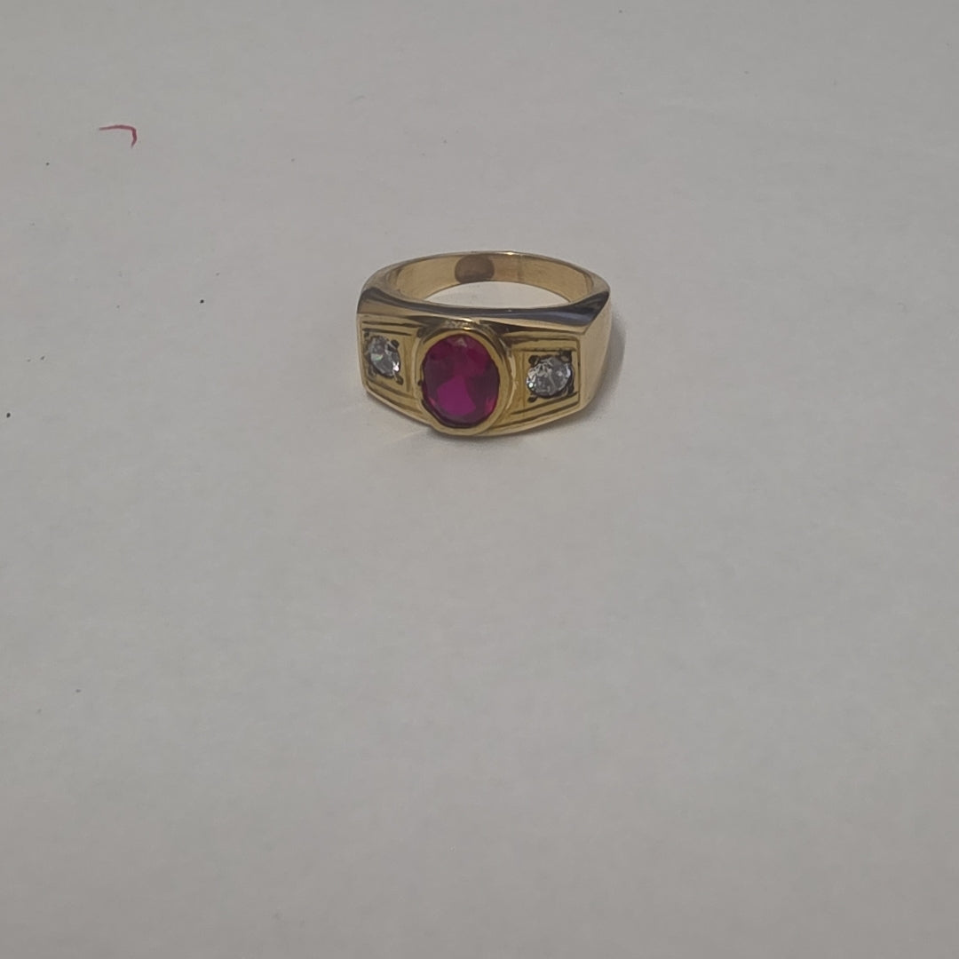 ANILLO ORO 14 K 12 GRMS (SEMINUEVO)