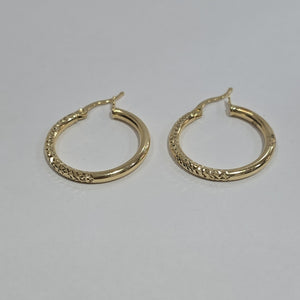 ARRACADAS PAR ORO 14 K 2,30 GRMS (SEMINUEVO)