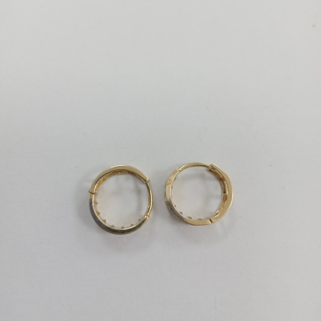 ARRACADAS PAR ORO 14 K 2,00 GRMS (SEMINUEVO)