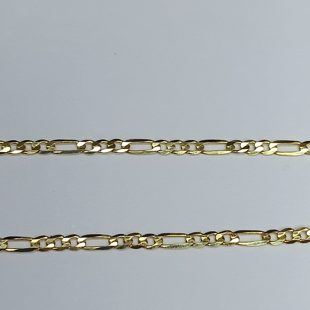 CADENAS CARTIER 3 1 AMARILLA ORO 14K 1.9 (NUEVO)