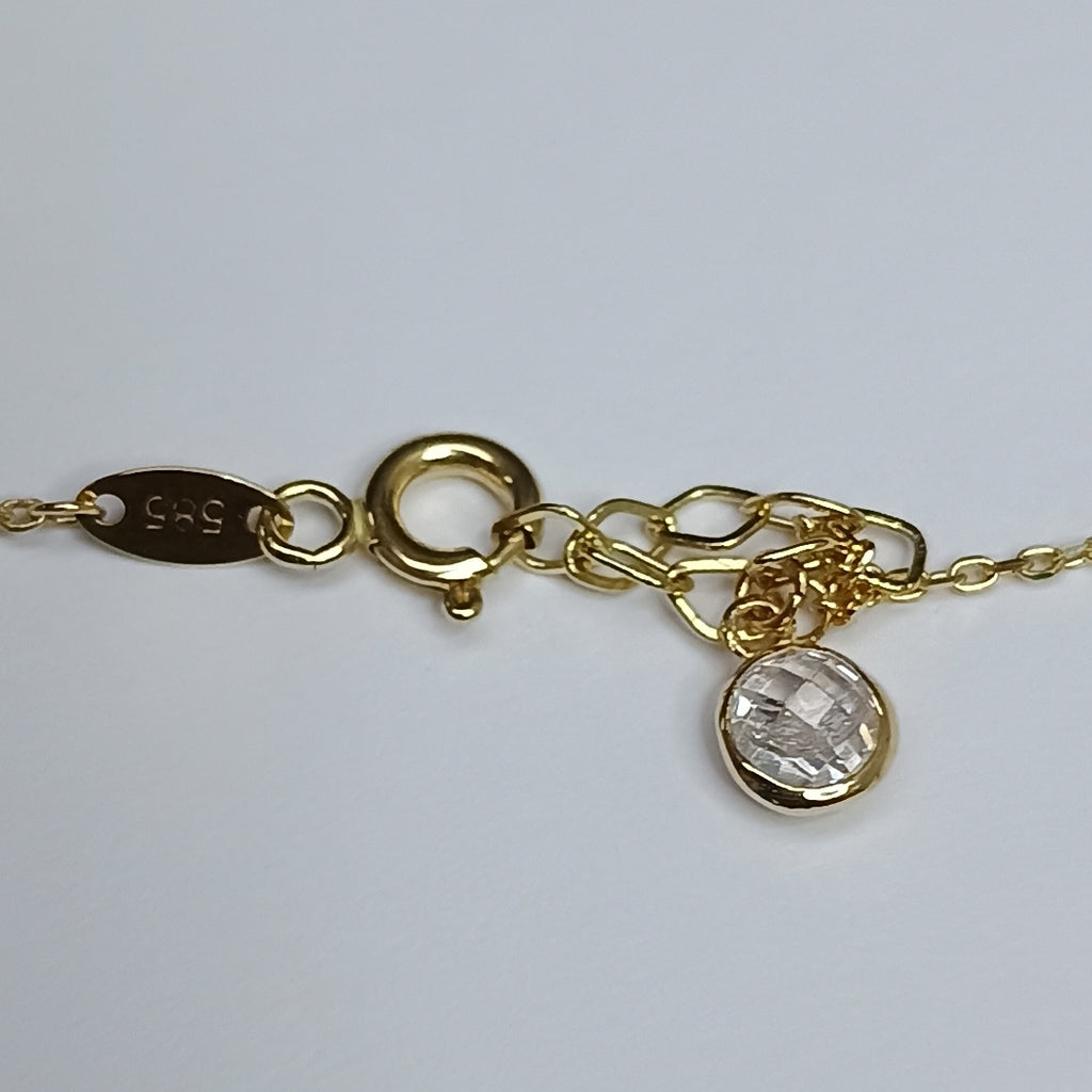 GARGANTILLAS ORO 14K 2.8 (NUEVO)