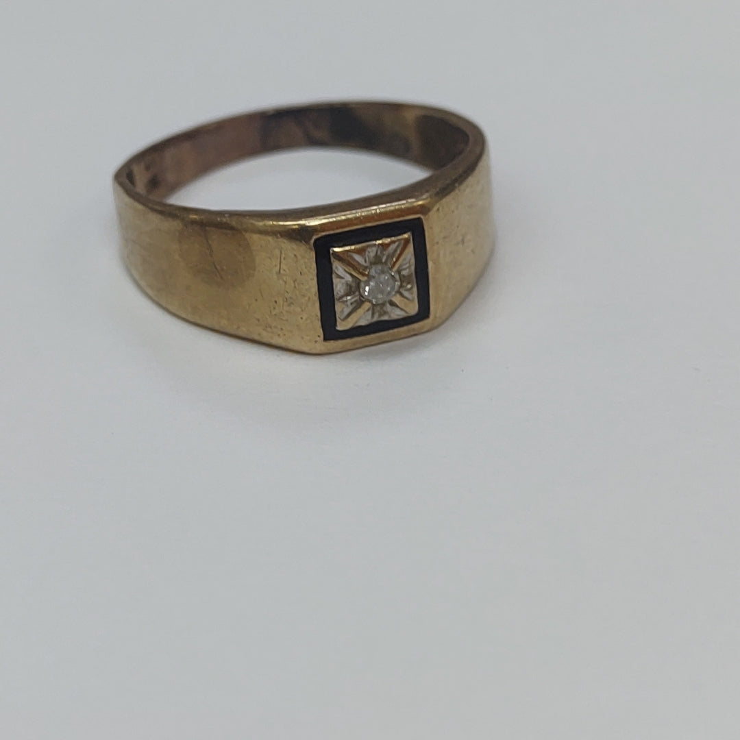ANILLO ORO 10 K 3,10 GRMS (SEMINUEVO)