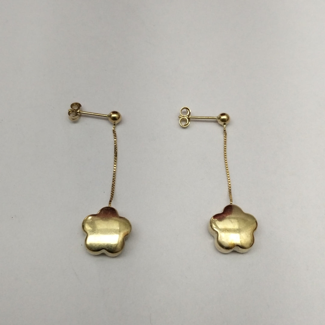 BROQUELES PAR ORO 14 K 2 GRMS (SEMINUEVO)