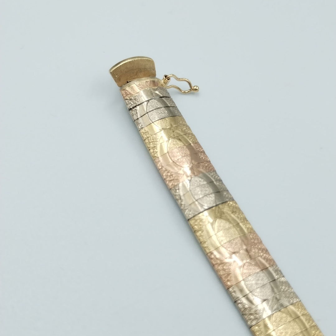 PULSERA RIGIDA ORO 14 K 15.1 GRMS (SEMINUEVO)