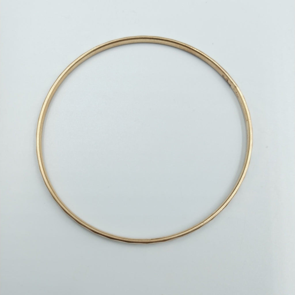 PULSERA RIGIDA ORO 14 K 4.2 GRMS (SEMINUEVO)