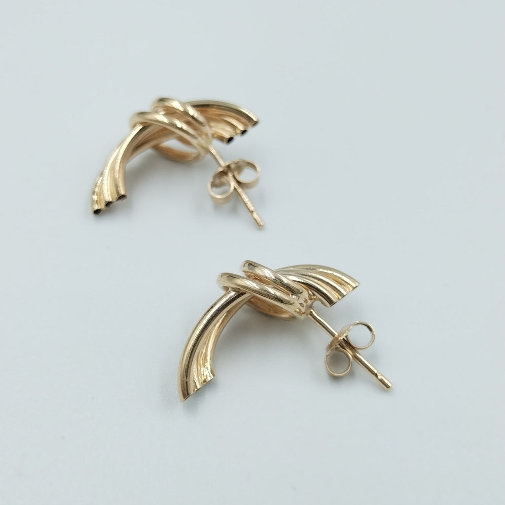 BROQUELES PAR ORO 14 K 2.2 GRMS (SEMINUEVO)