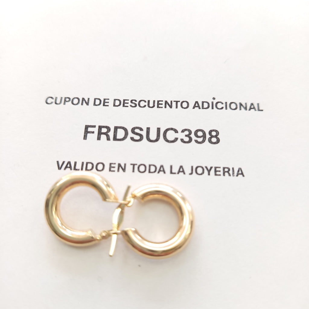 ARRACADAS ORO 14K 1.8 (NUEVO)